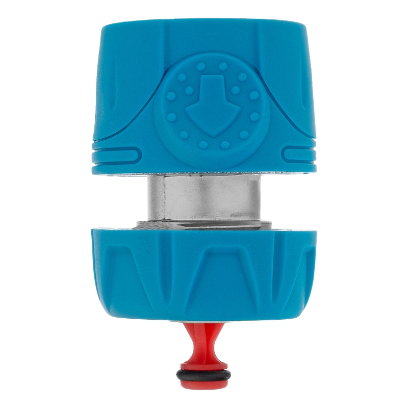 Соединитель быстросъемный 1/2", аквастоп, алюминий, TPR, LUXE Palisad (65835)