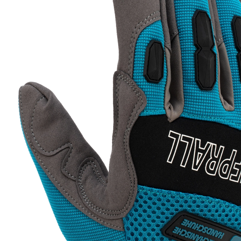 Перчатки универсальные комбинированные, с защитными накладками, STYLISH, размер L (9) Gross (90319)