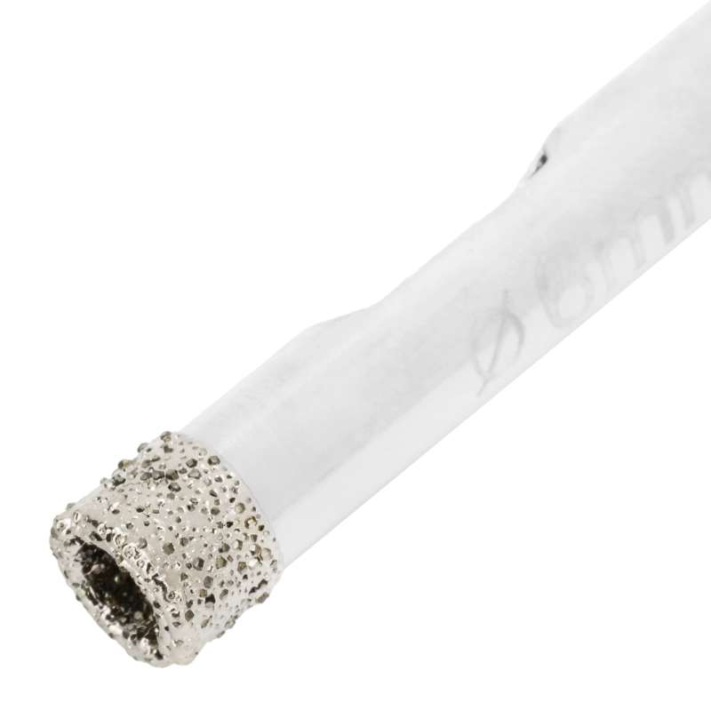 Сверло алмазное по керамограниту, 6 х 67 мм, трехгранный хвостовик, 2 шт Matrix (726063)