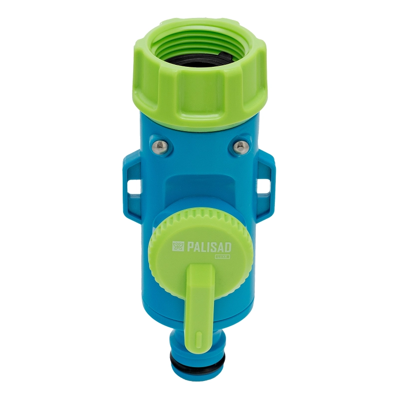 Адаптер штуцерный 3/4'', быстросъемный, с переключателем, LUXE Palisad (65752)