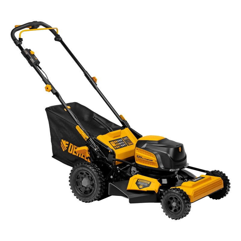 Газонокосилка аккумуляторная бесщет., RLMS560-62, привод, 560 мм, Li-ion, 62В Denzel (58920)