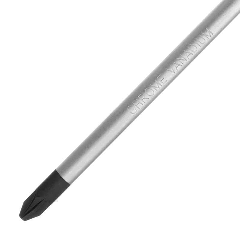 Отвертка PZ2x100 мм, CrV, трехкомпонентная рукоятка Denzel (12207)