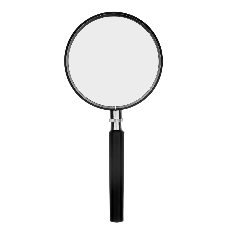 Лупа 3 кратная, D 75 мм, с рукояткой Sparta (913715)