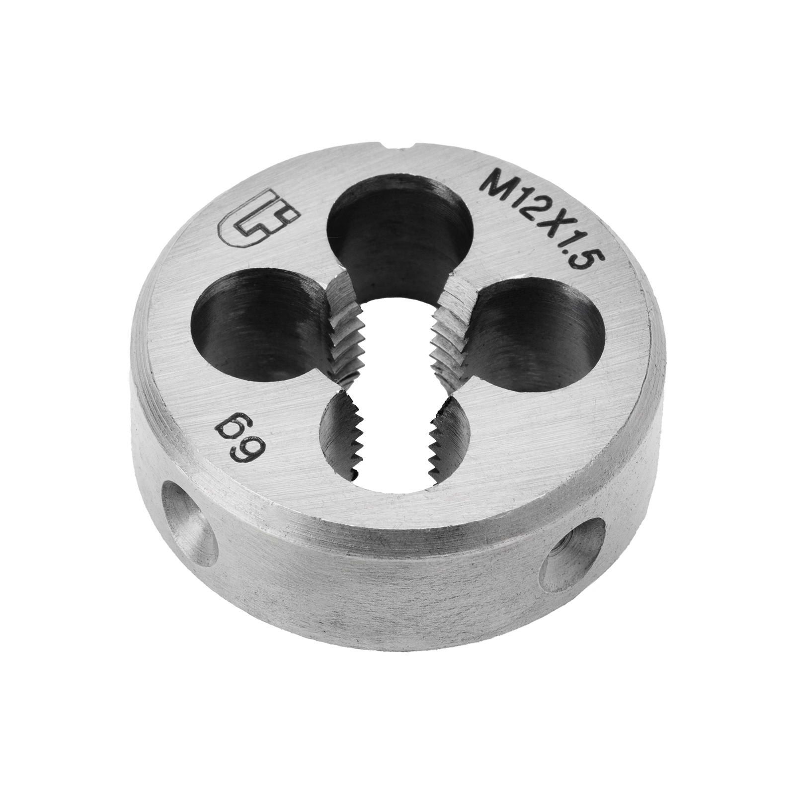 Плашка М12 х 1.5 мм Сибртех (77031)