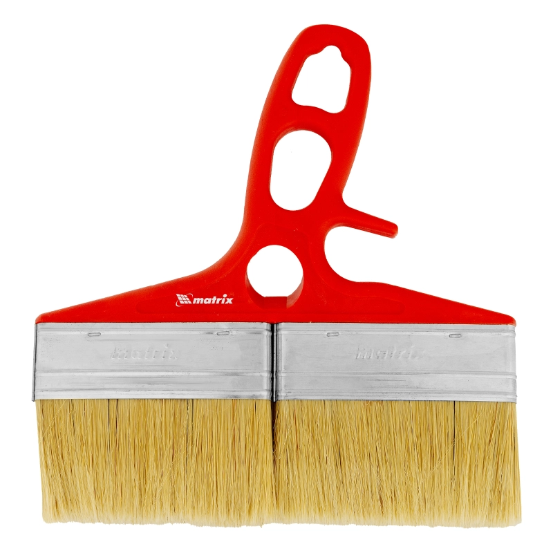 Кисть флейцевая для лаков, 200 x 12, натуральная щетина, пластиковая ручка Color line Matrix (83369)