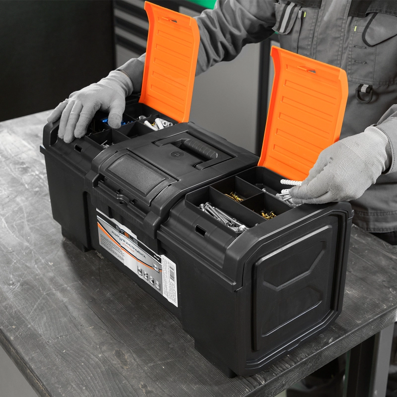 Ящик для инструментов, усиленный 24" Stels (90763)