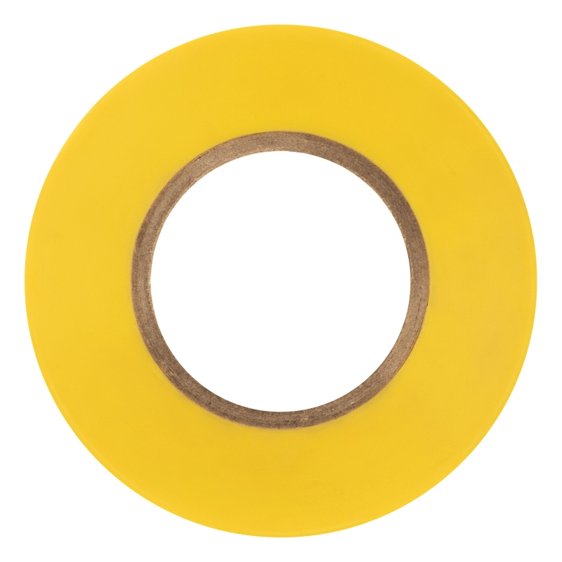 Изолента ПВХ, 19 мм х 20 м, желтая, 150 мкм Matrix (88780)