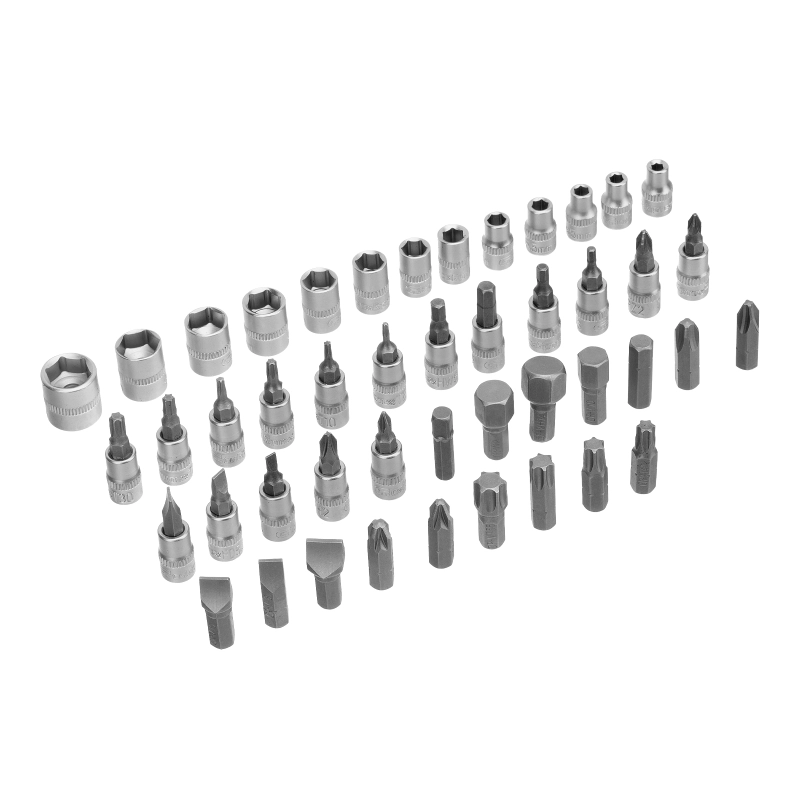 Набор инструментов, 1/2", 1/4", пластиковый кейс, 94 предмета// Сибртех (13388)