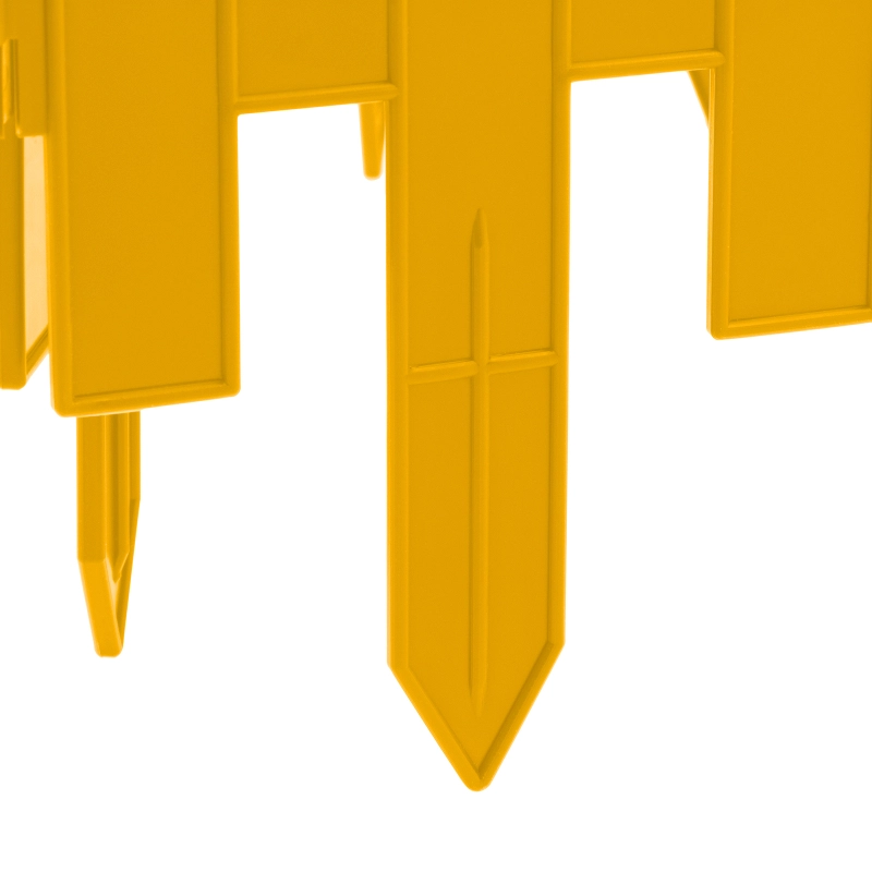 Забор декоративный "Марокко", 28 х 300 см, желтый, Palisad (65031)