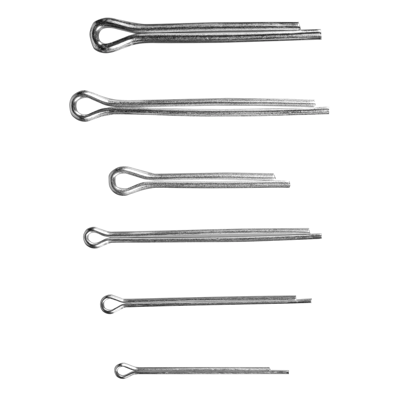 Набор шплинтов, S головки х L: 3.2 х 50.4 х 64, 4.8 х 76, 6, 4 х 25, 6, 4 х 76, 8 х 64 мм, 144 предмета Сибртех (47603)