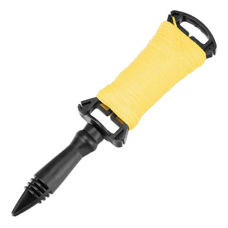 Шнур Нейлоновый разметочный на катушке c ручкой D 1.5 мм, 30 м Matrix (84821)