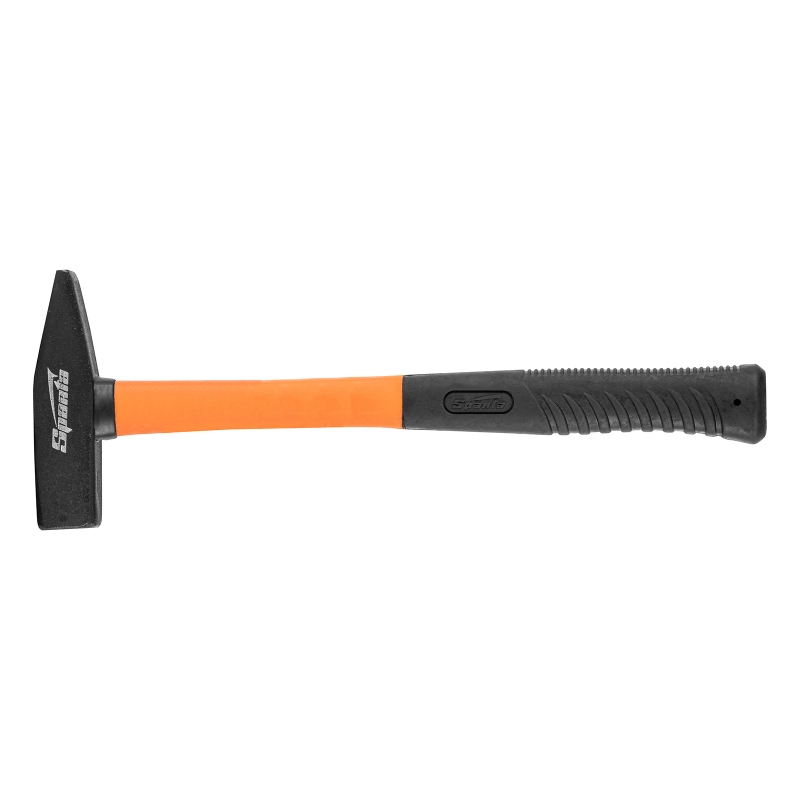 Молоток слесарный, 400 г, фибергласовая обрезиненная рукоятка Sparta (10374)