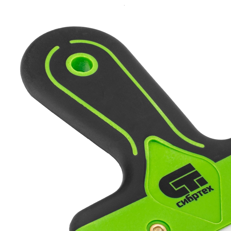 Шпатель фасадный, нержавеющая сталь 420S45, 150 мм, 2-компонентная ручка Сибртех (85590)