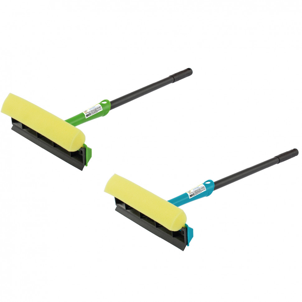 Стекломойка 200 мм с пластиковой рукояткой 44 см Light Elfe (93536)