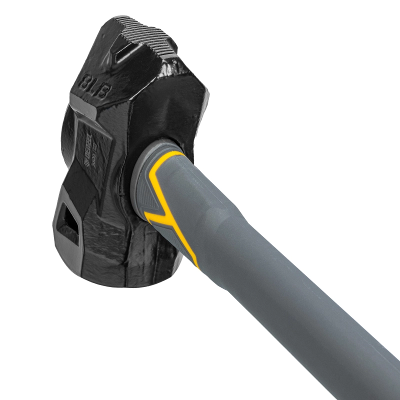 Кувалда с клиновидным бойком 3,6 кг, фибергласовая рукоятка c TPR Denzel (11017)