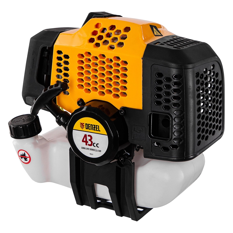 Триммер бензиновый DGT 430S, 43 см3, 2.5 л. с, разъемная штанга, состоит из 2 частей Denzel (96237)