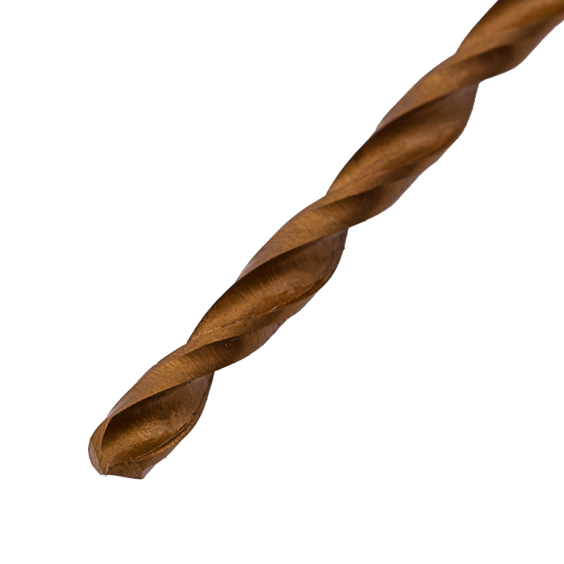 Сверло по металлу, 3.5 мм, HSS, нитридтитановое покрытие, цилиндрический хвостовик Matrix (717350)