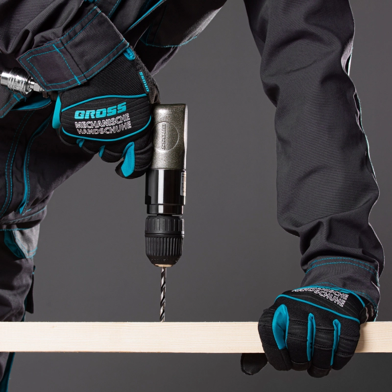 Дрель пневматическая G302, 3/8, 1800 об/мин, патрон 10 мм Gross (57449)