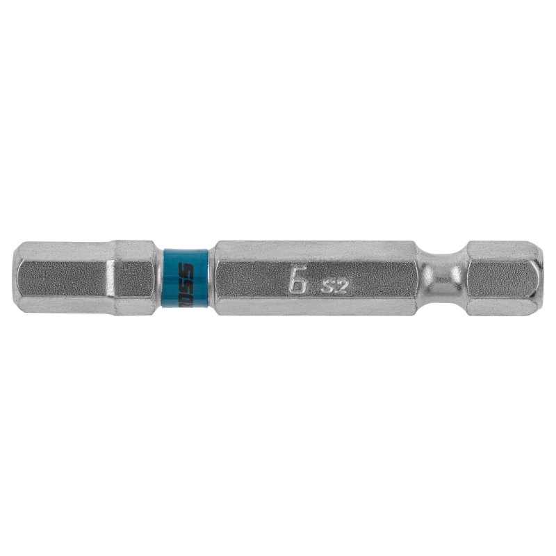 Бита HEX 6 х 50, сталь S2, 10 шт. Gross (11465)