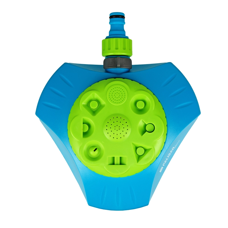 Распылитель-дождеватель, 8 режимов, с регулировкой, утяжеленная база, LUXE Palisad (65804)