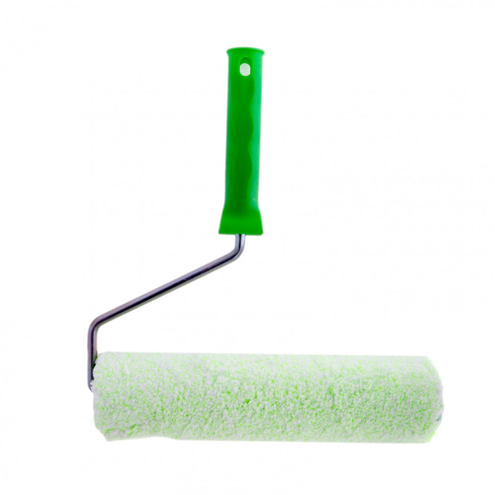 Валик "Работы с древесиной", 250 мм, ворс 12 мм, D 48 мм, D ручки 8 мм, микроволокно Сибртех (80183)