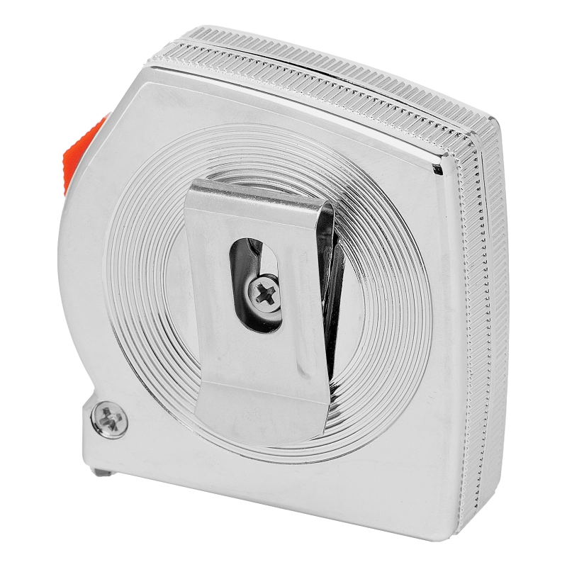 Рулетка Chrom,3 м x 13 мм,хромированный корпус Matrix (31036)