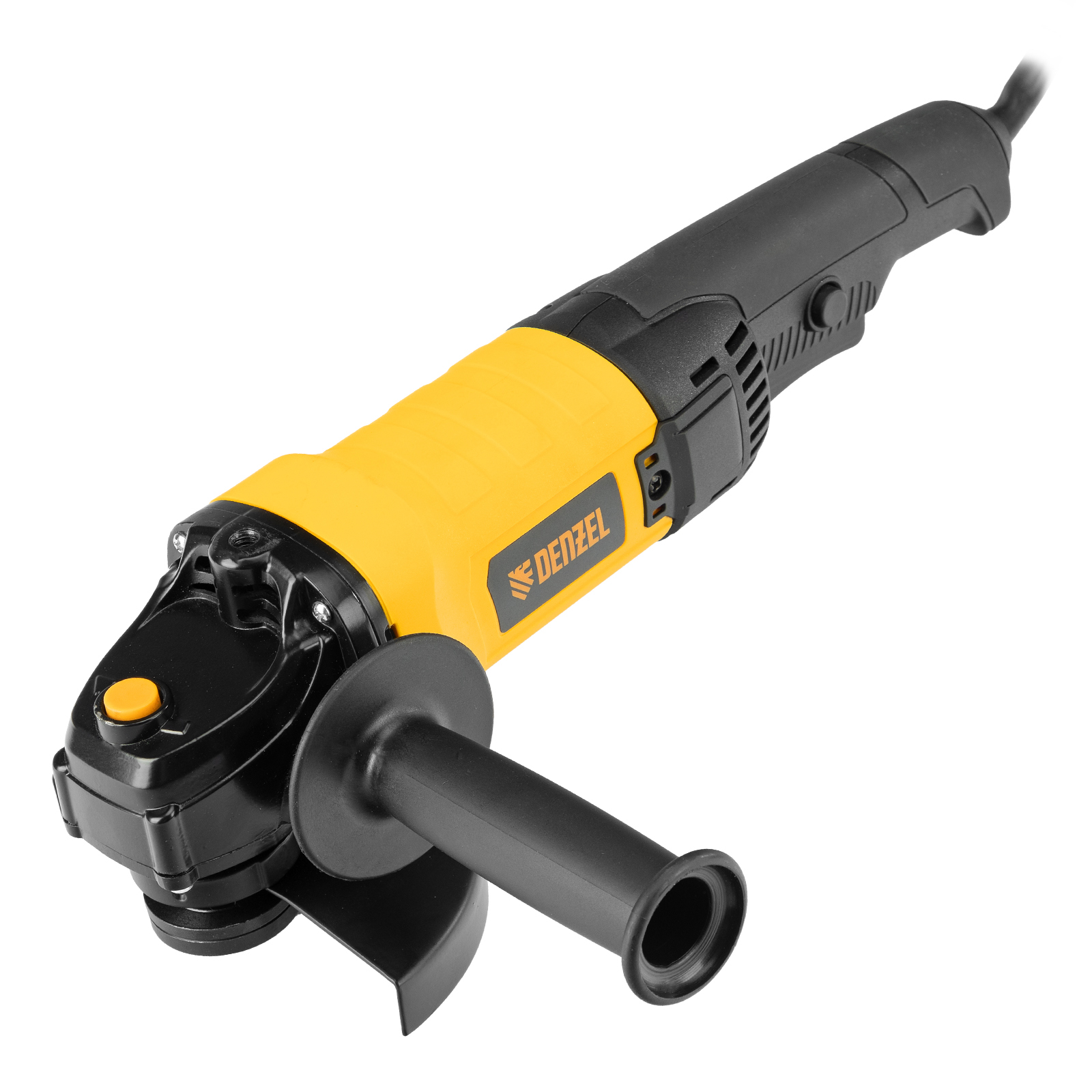 Машина шлифовальная угловая AGH125-1200A, 1200 Вт, 125 мм, 11000 об/мин Denzel (26909)