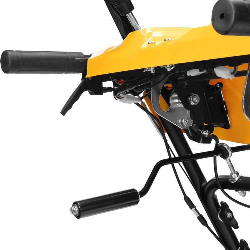 Бензиновая снегоуборочная машина SBM 610DT PRO, 212cc, гусеницы, эл.старт, блок. дифф. Denzel (97657)