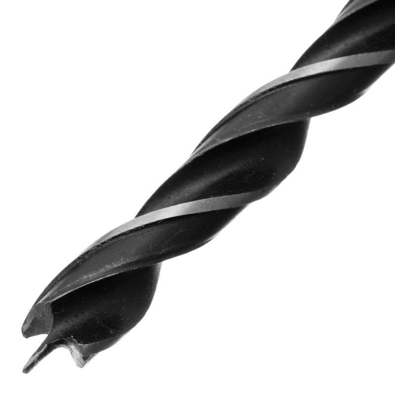 Сверло по дереву, 10 мм, цилиндрический хвостовик Сибртех (70238)