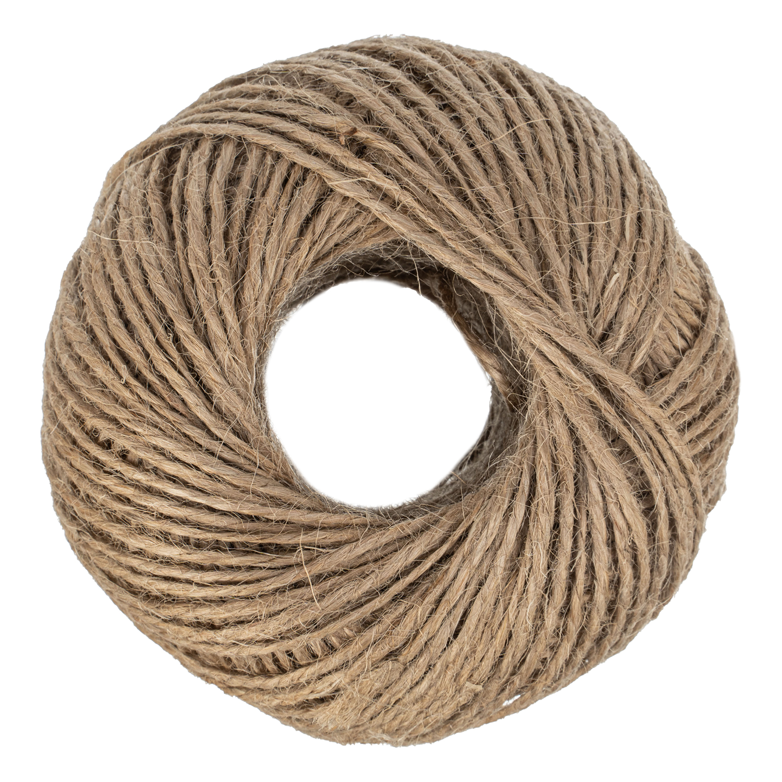 Шпагат джутовый, 1.5 мм, L 90 м, 4-ниточный, Сибртех (93877)