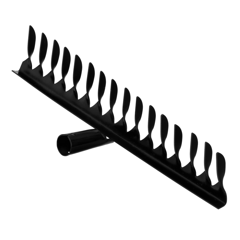 Грабли стальные, 420 мм, 16 витых зубьев, без черенка, Сибртех (61750)