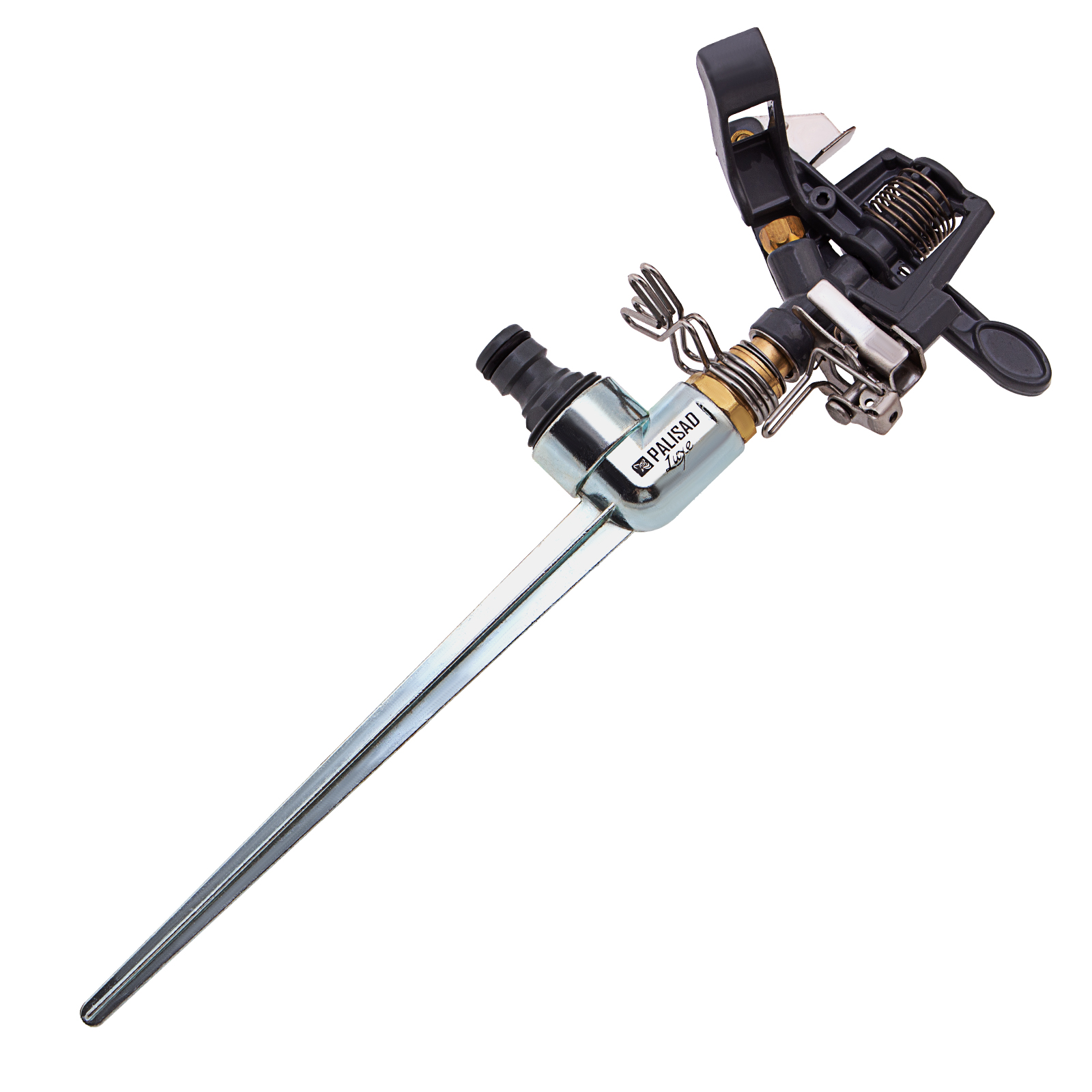 Разбрызгиватель импульсный, латунный, со штырем Palisad Luxe (65479)