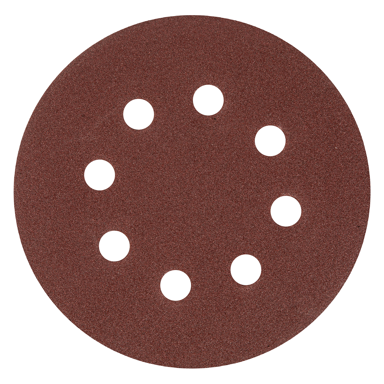 Круг абразивный на ворсовой подложке под "липучку", перфорированный, P 120, 125 мм, 5 шт Matrix (73806)