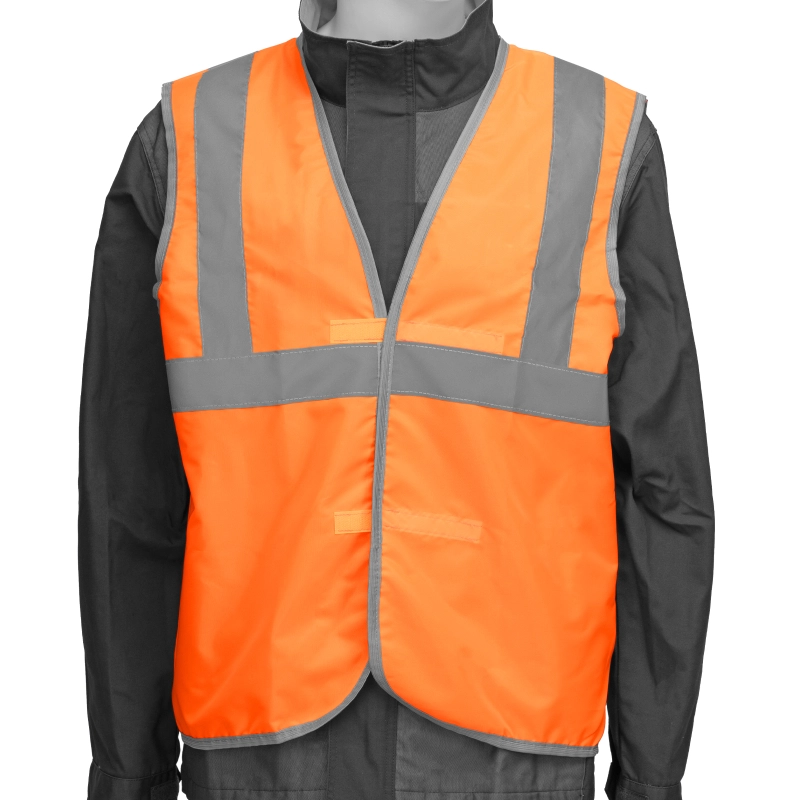 Жилет сигнальный, оранжевый, размер XL Сибртех (89513)