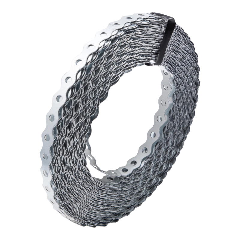 Лента перфорированная вентиляционная, "волна", 0.55 мм, LP VLN 1.2 см х 25 м, цинк Сибртех (46552)