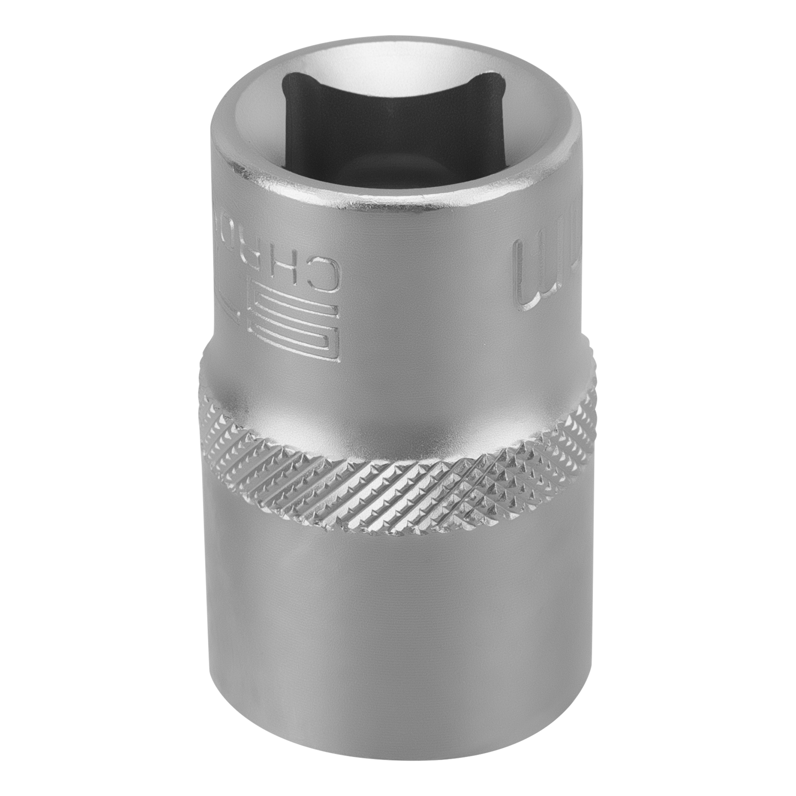 Головка торцевая, 17 мм, шестигранная, CrV, под квадрат 1/2 Stels (13828)