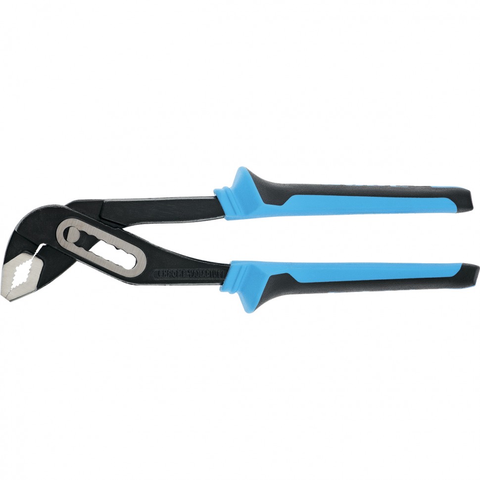 Клещи переставные 250 мм, хром-ванадий, двухкомпонентные рукоятки Барс (15700)