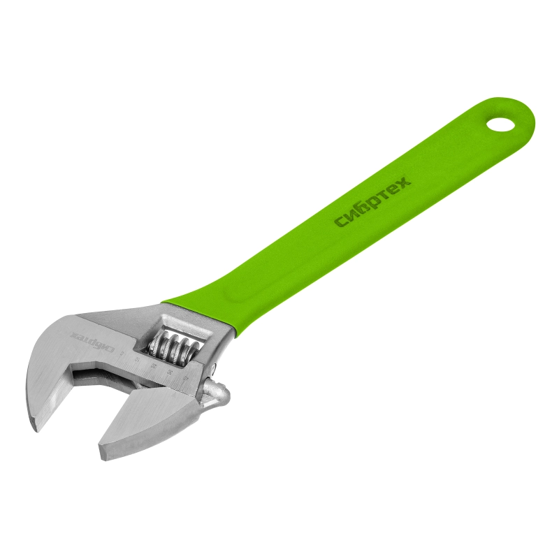 Ключ разводной, 375 мм, никелированный Сибртех (15529)