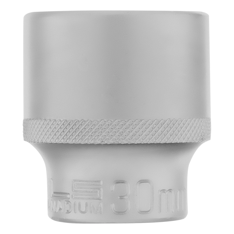 Головка торцевая, 30 мм, шестигранная, CrV, под квадрат 1/2 Stels (13837)