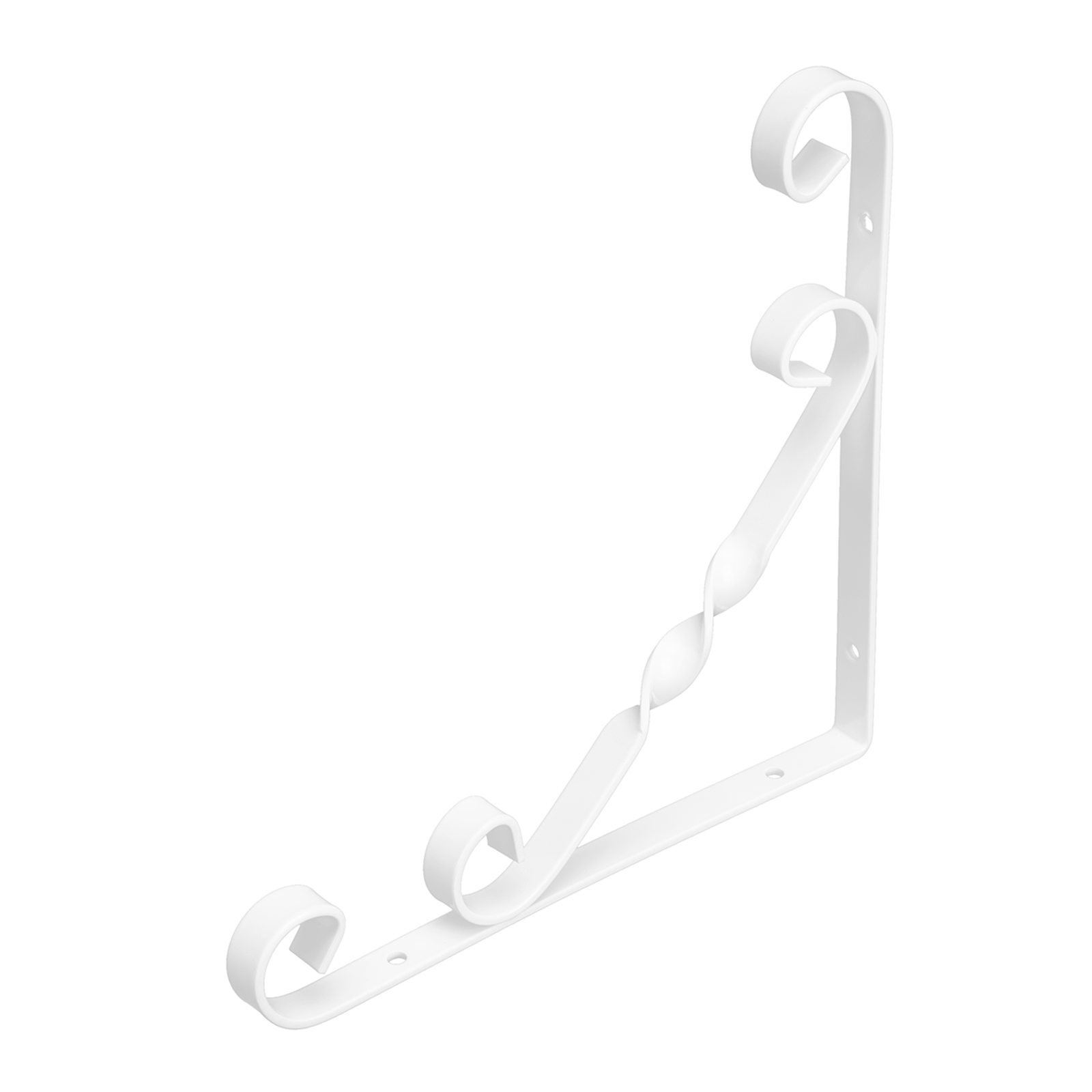 Кронштейн декоративный, 200 х 200 мм, белый Сибртех (94051)