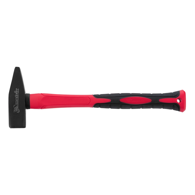 Молоток слесарный optimal, 800 г, фибергласовая обрезиненная рукоятка, квадратный боек Matrix (10379)