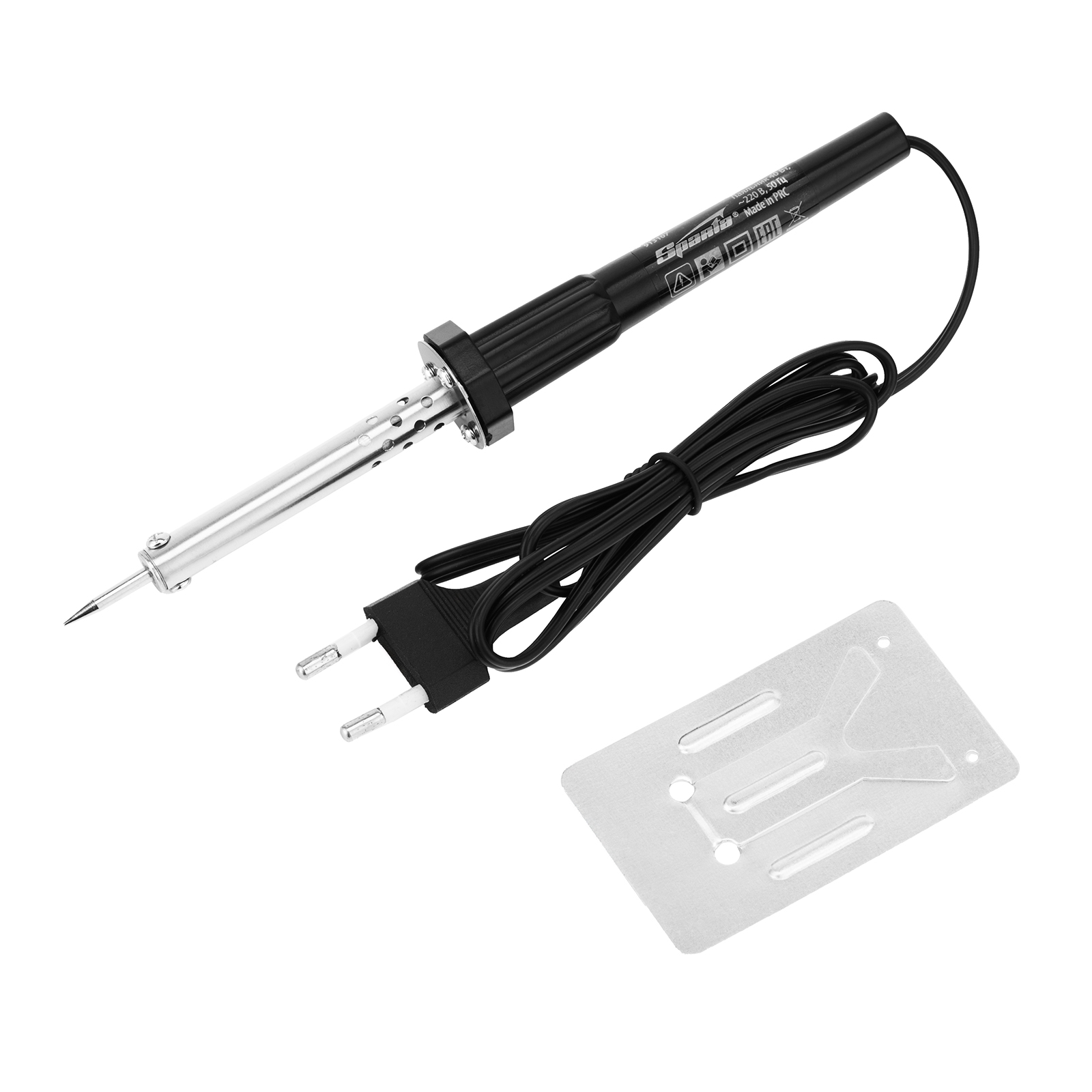 Паяльник с ручкой из пластика, 40 Вт, 220 В Sparta (913107)