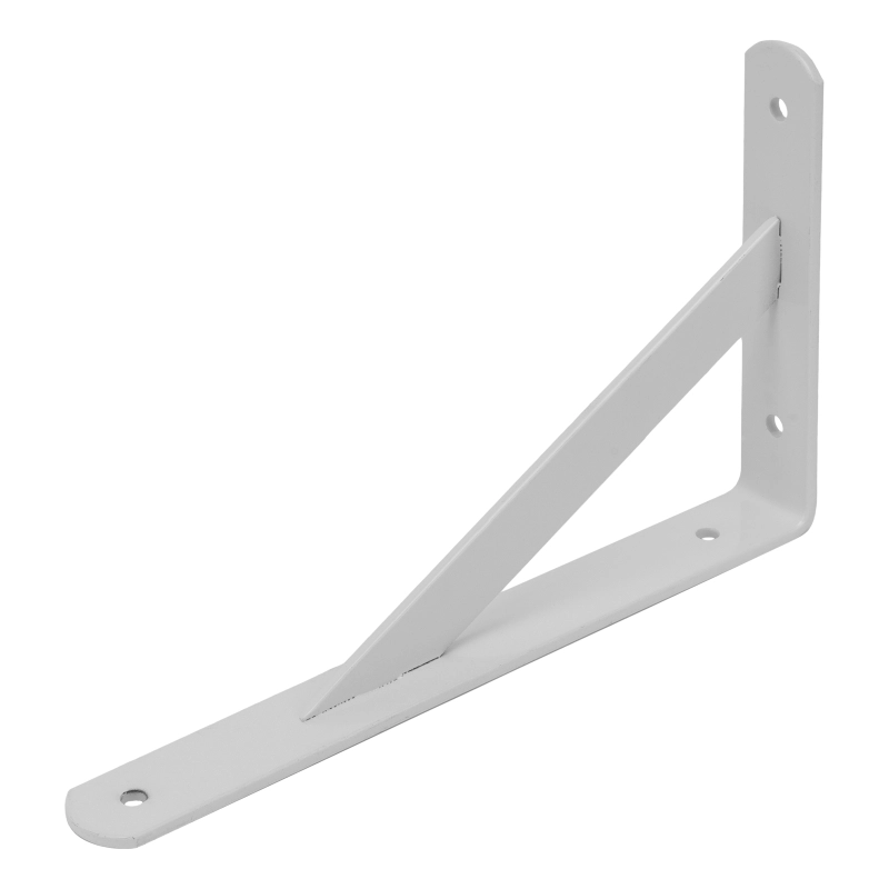 Кронштейн усиленный, 250 х 150 х 30 х 4 мм, белый Сибртех (94044)