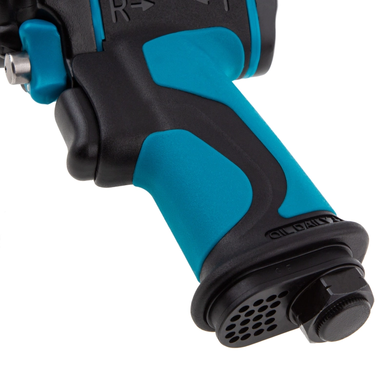 Гайковерт пневматический ударный G985, 1/2, Twin Hammer, 610 Нм, 9000 об/мин, композитный Gross (57440)