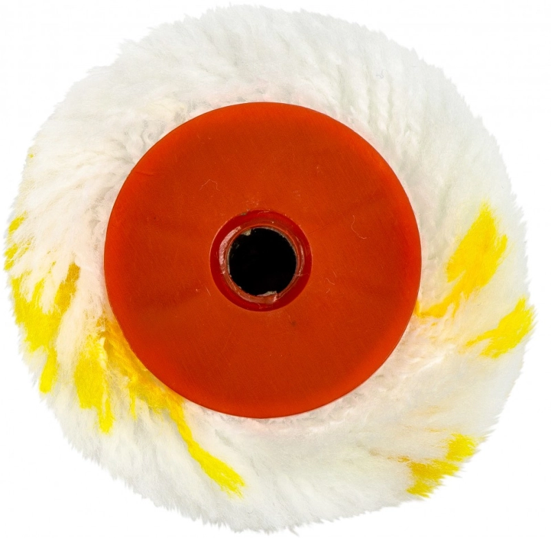 Миди-валик сменный для среднегладких поверхностей синтетический, 150 мм, ворс 12 мм, D 30 мм, D ручки 6 мм, полиакрил MTX (80838)