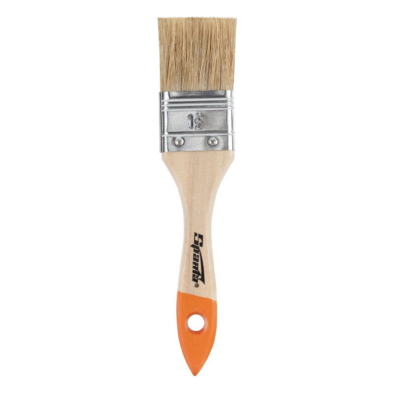 Набор кистей, 4 шт, плоские 3/4", 1/5" круглые №1, №2 Sparta (841135)