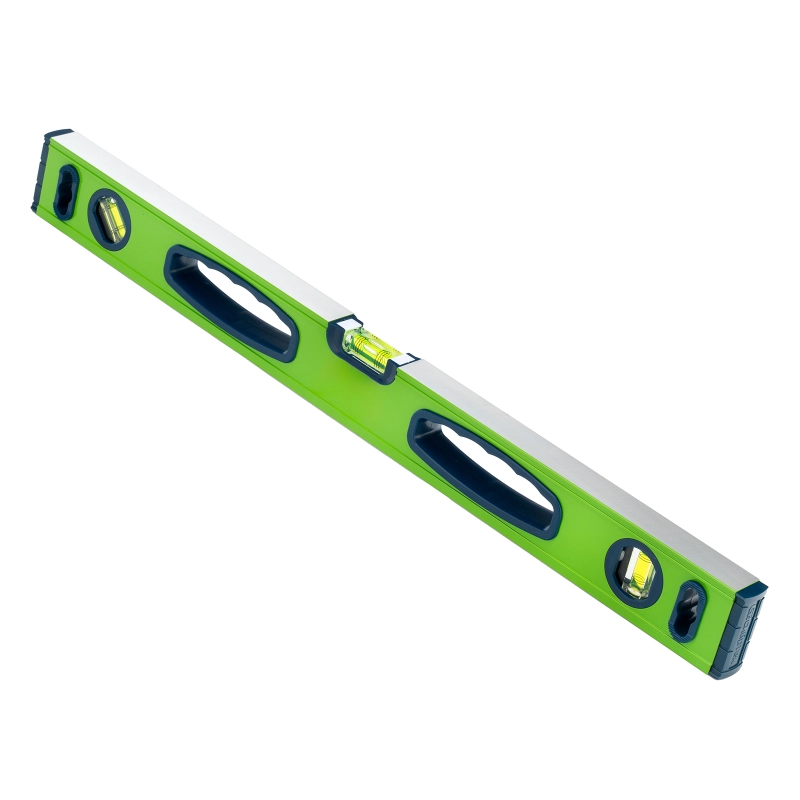 Уровень алюминиевый УСМ-0,5-600, фрезерованный, 3 глазка, магнитный, рукоятки, 600 мм Сибртех (34114)