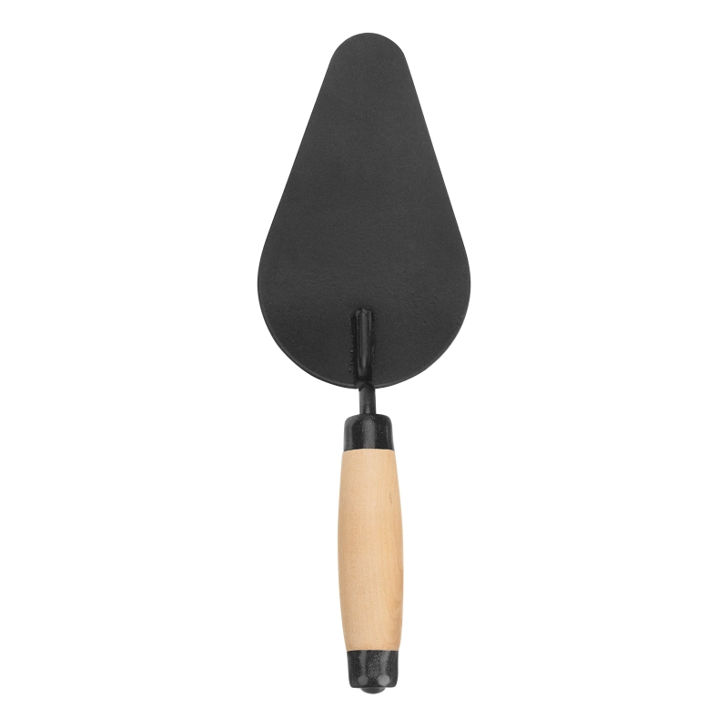 Кельма печника стальная, деревянная усиленная ручка (86222)