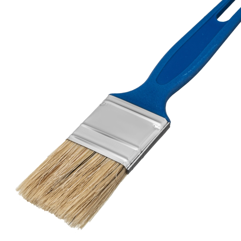 Кисть флейцевая "Эксперт", 35 х 6 мм, натуральная щетина, пластиковая ручка Сибртех (82510)