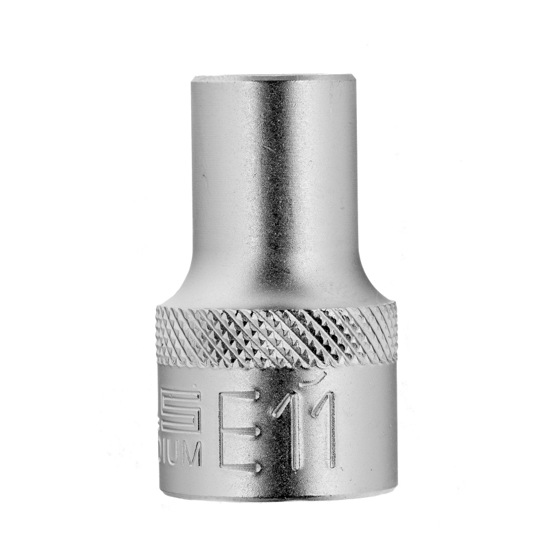 Головка торцевая 1/2,  Е11, CrV Stels (13869)